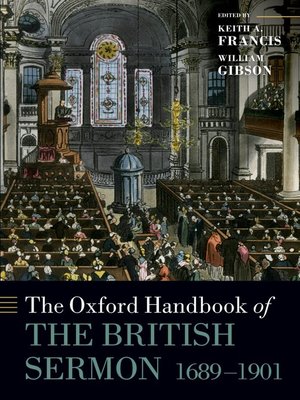 cover image of The Oxford Handbook of the British Sermon 1689-1901